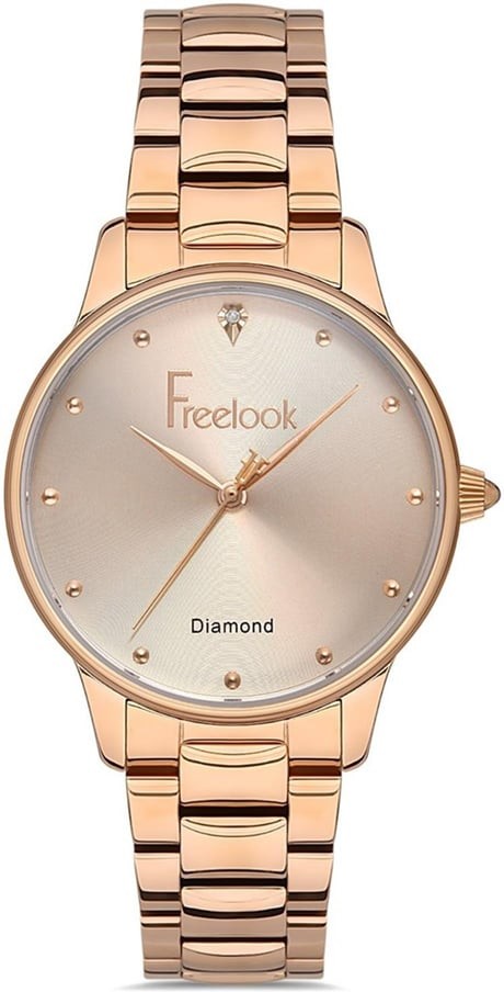 FL.1.10317 Freelook Paris Diamond Kadın Kol Saati - Rose