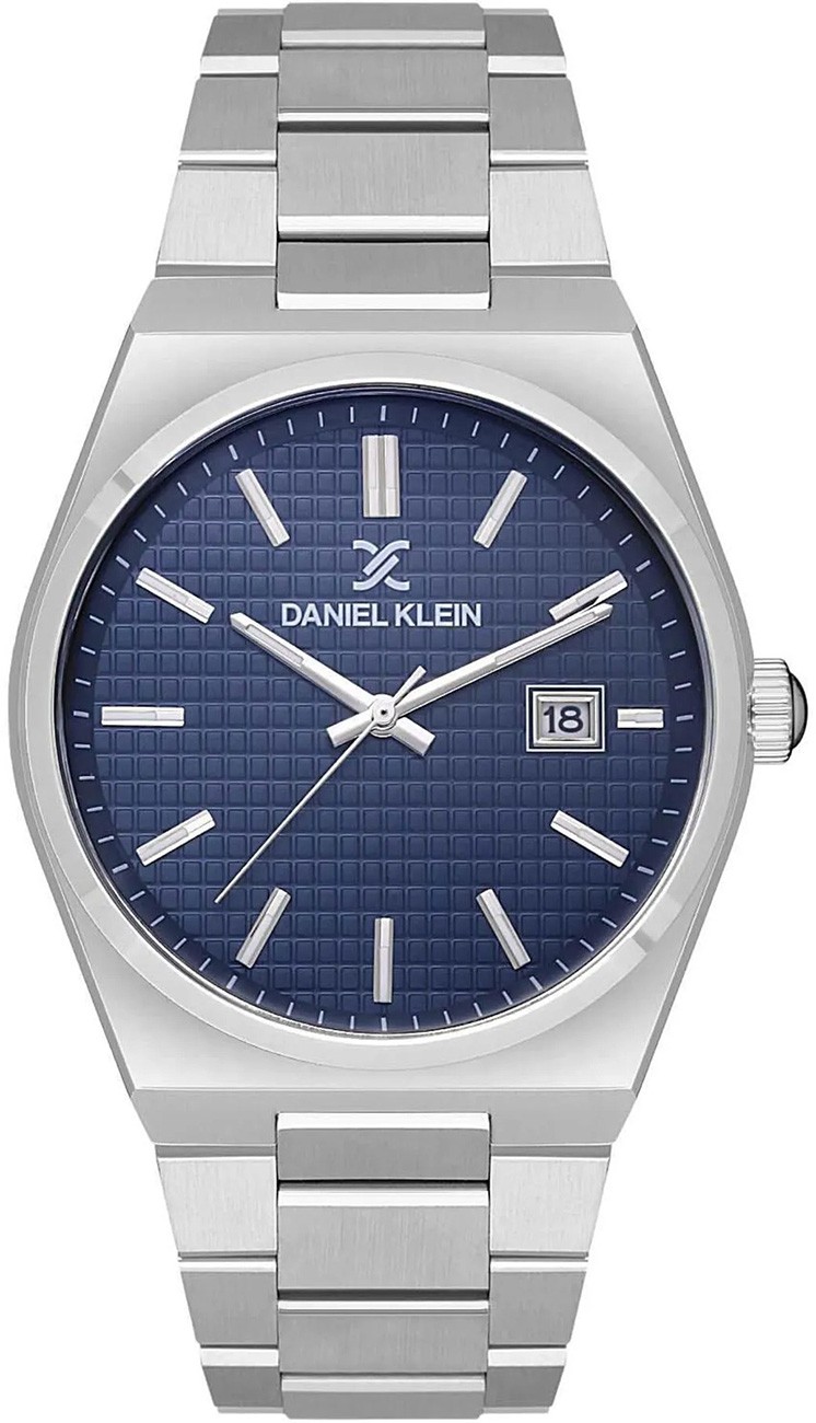 DK.1.13649 Daniel Klein Premium Erkek Kol Saati - Gümüş - Lacivert