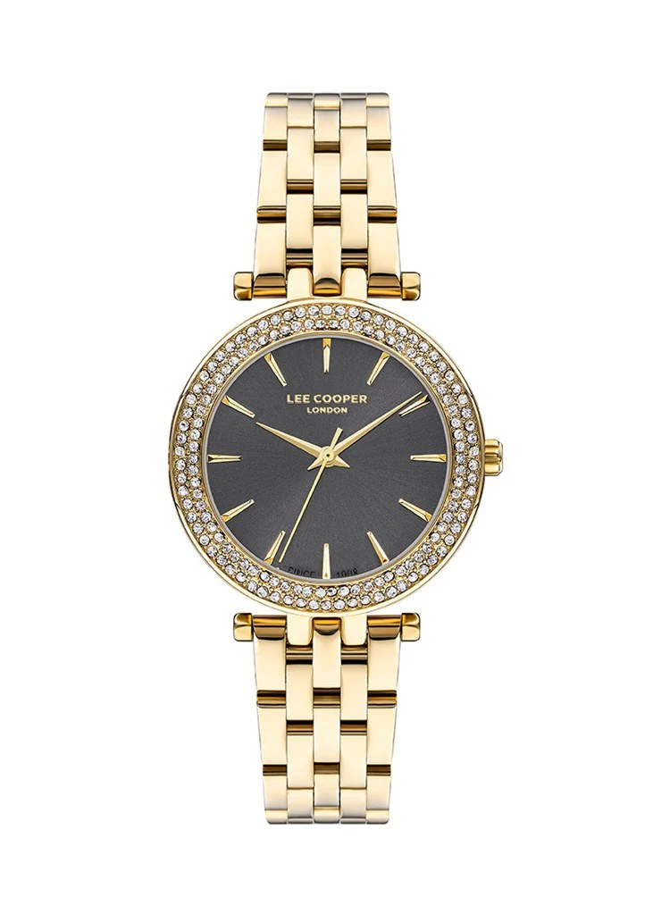 LC07864 Lee Cooper Kadın Kol Saati - altın-gri
