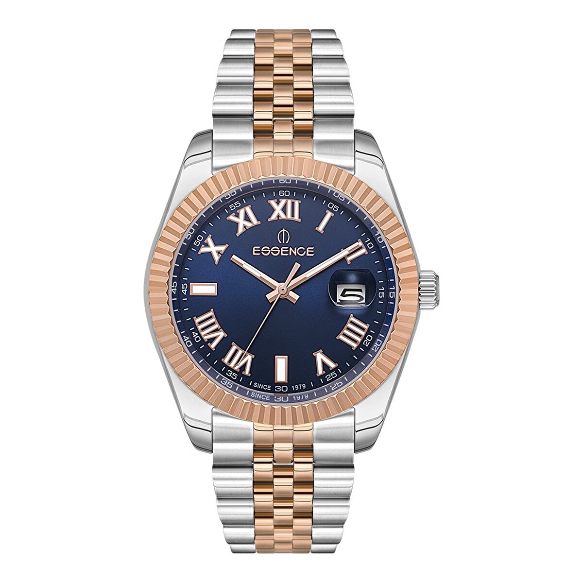 ES6912ME Essence Unisex Kol Saati - Rose Gümüş - Lacivert