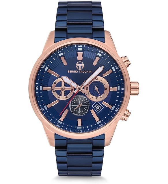 ST.5.173 Sergio Tacchini Erkek Kol Saati - Lacivert Rose - Lacivert