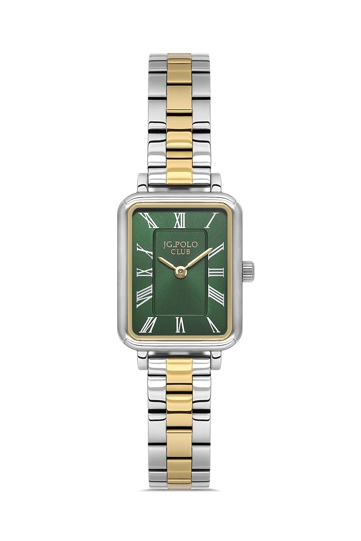 gümüş altın-yeşil