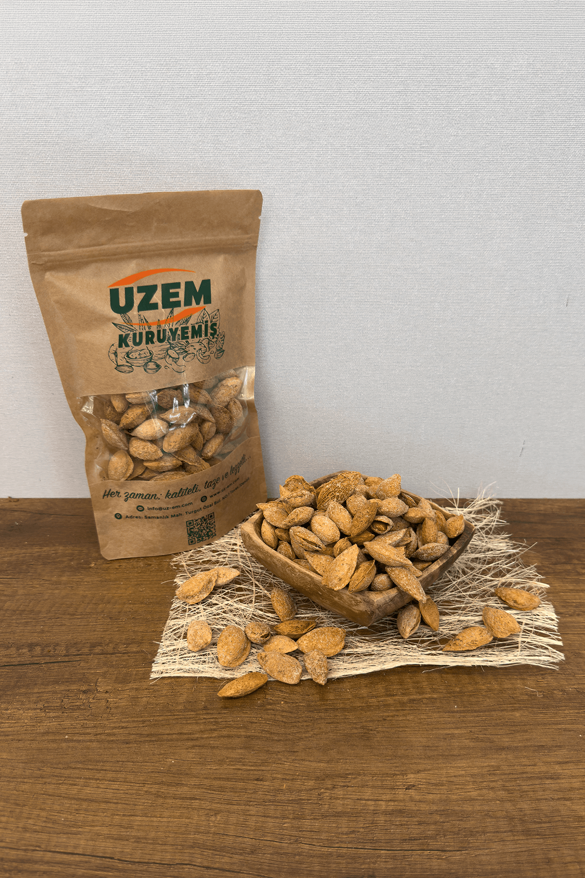 KAVRULMUŞ TUZLU DİŞ BADEM