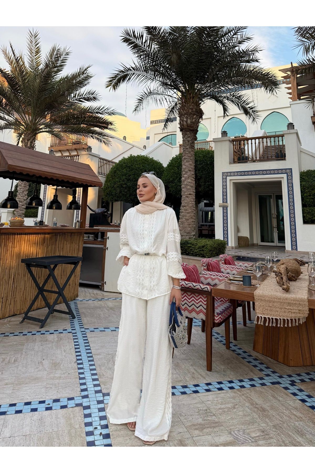 Tunik Pantolon Yazlık Takım