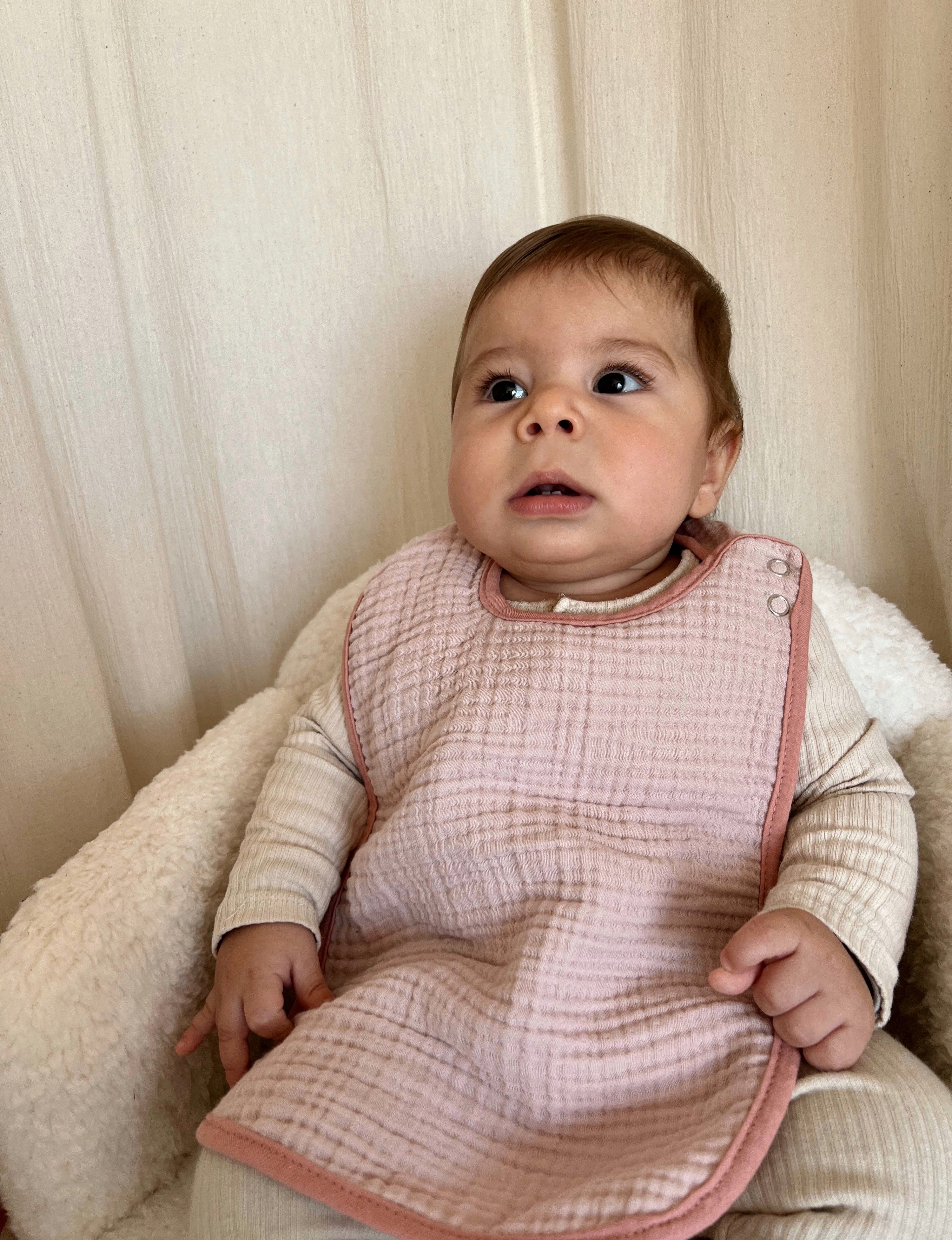 Multi Müslin Bebek&Çocuk Önlüğü %100 Organik Pamuk 0-4 Yaş