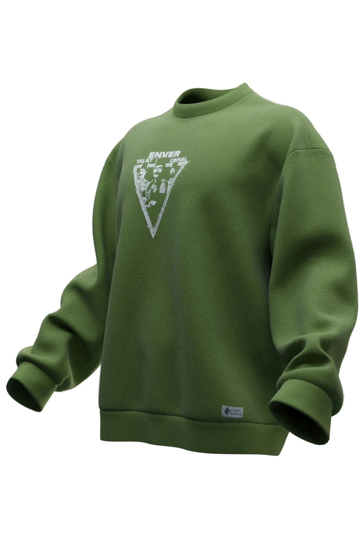 Talat Enver Cemal Tasarımlı Rahat Kalıp Unisex Sweatshirt