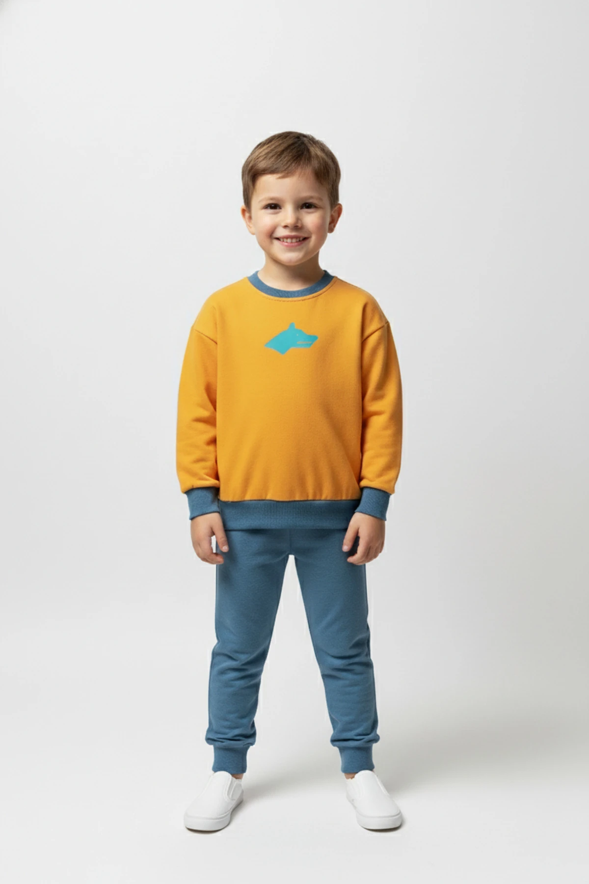 Göktürk Tasarımlı Çocuk Eşofman Takımı