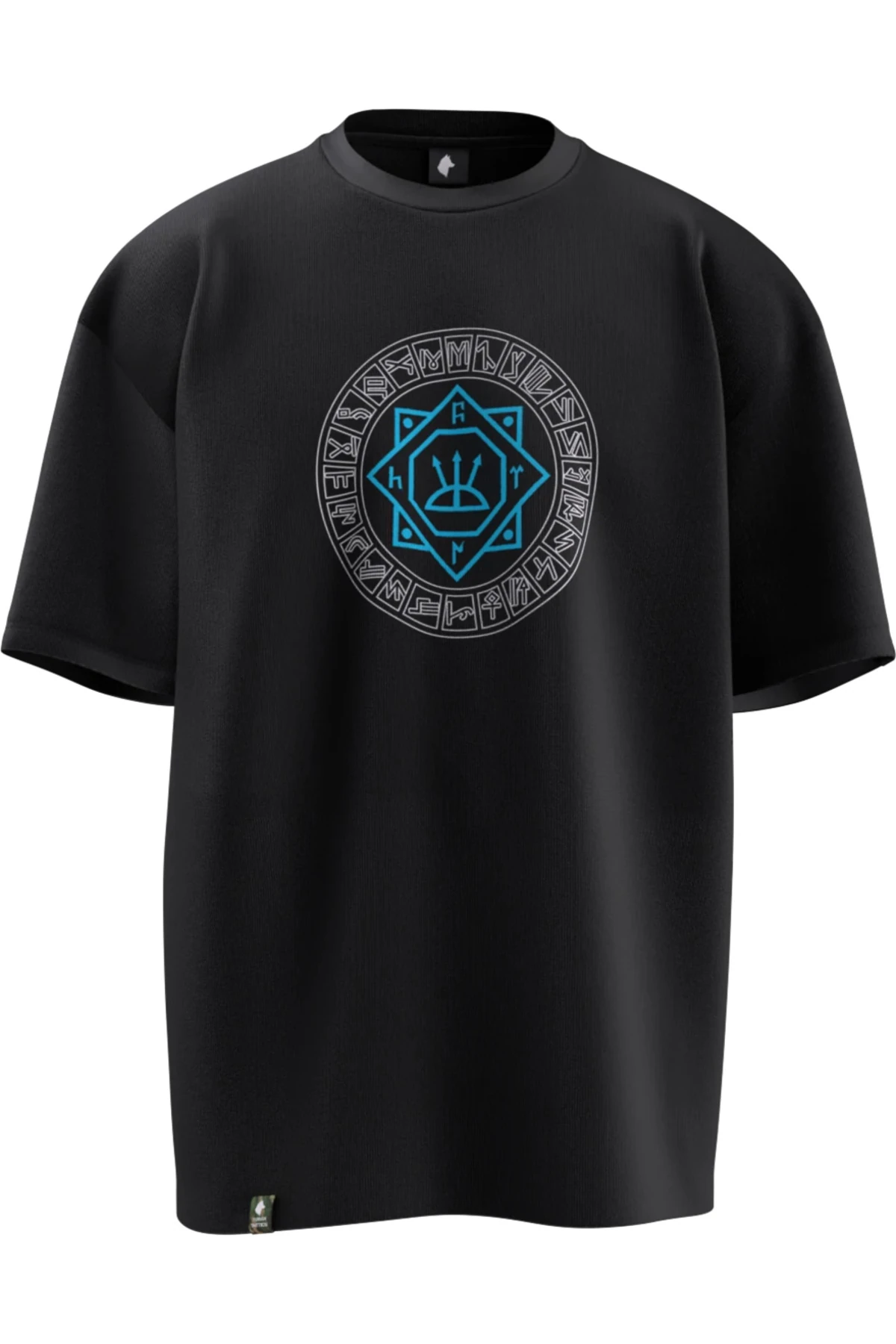 24 OĞUZ BOYU TASARIMLI OVERSIZE UNISEX T-SHIRT