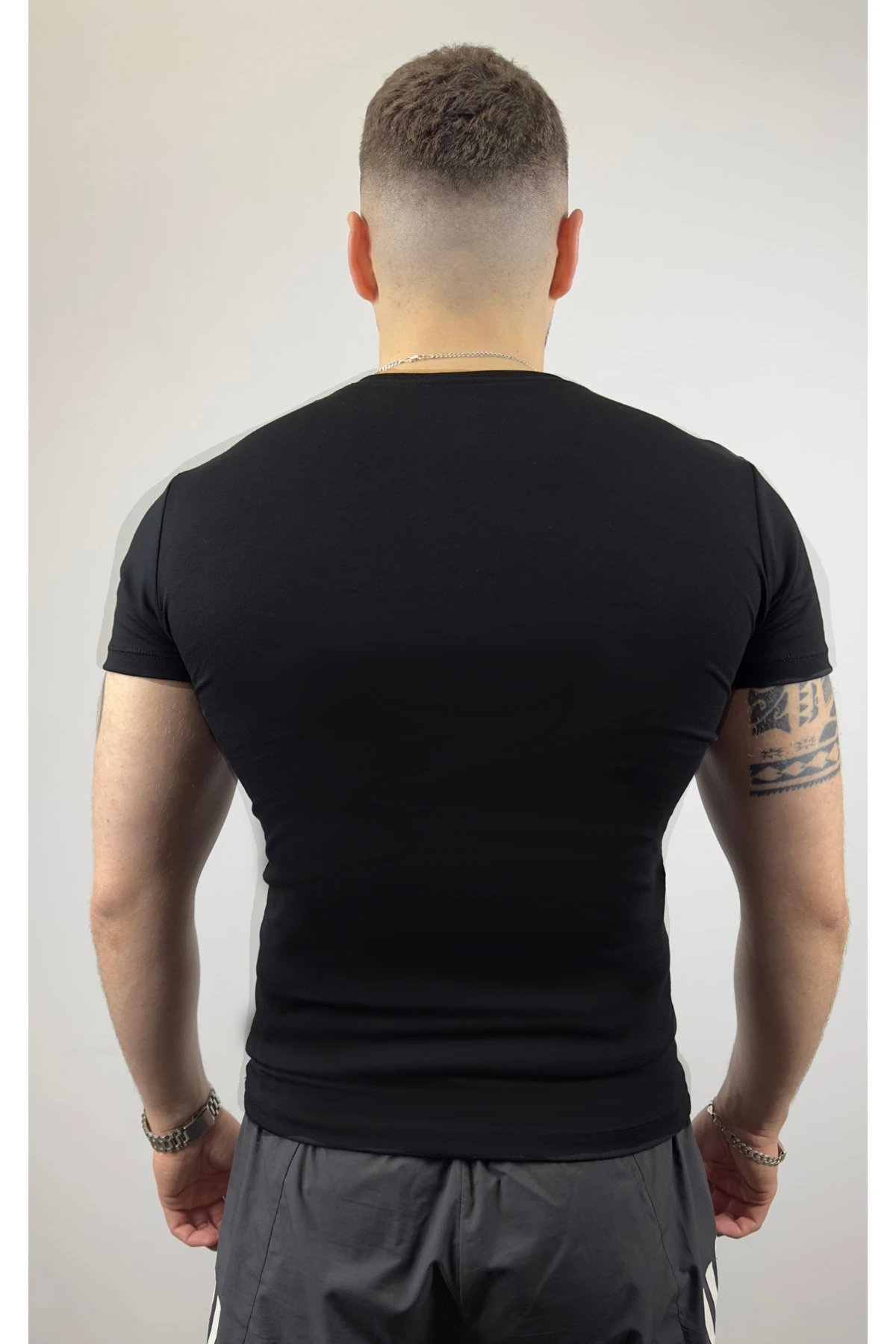 Logo Baskılı Likralı Body (Badi)