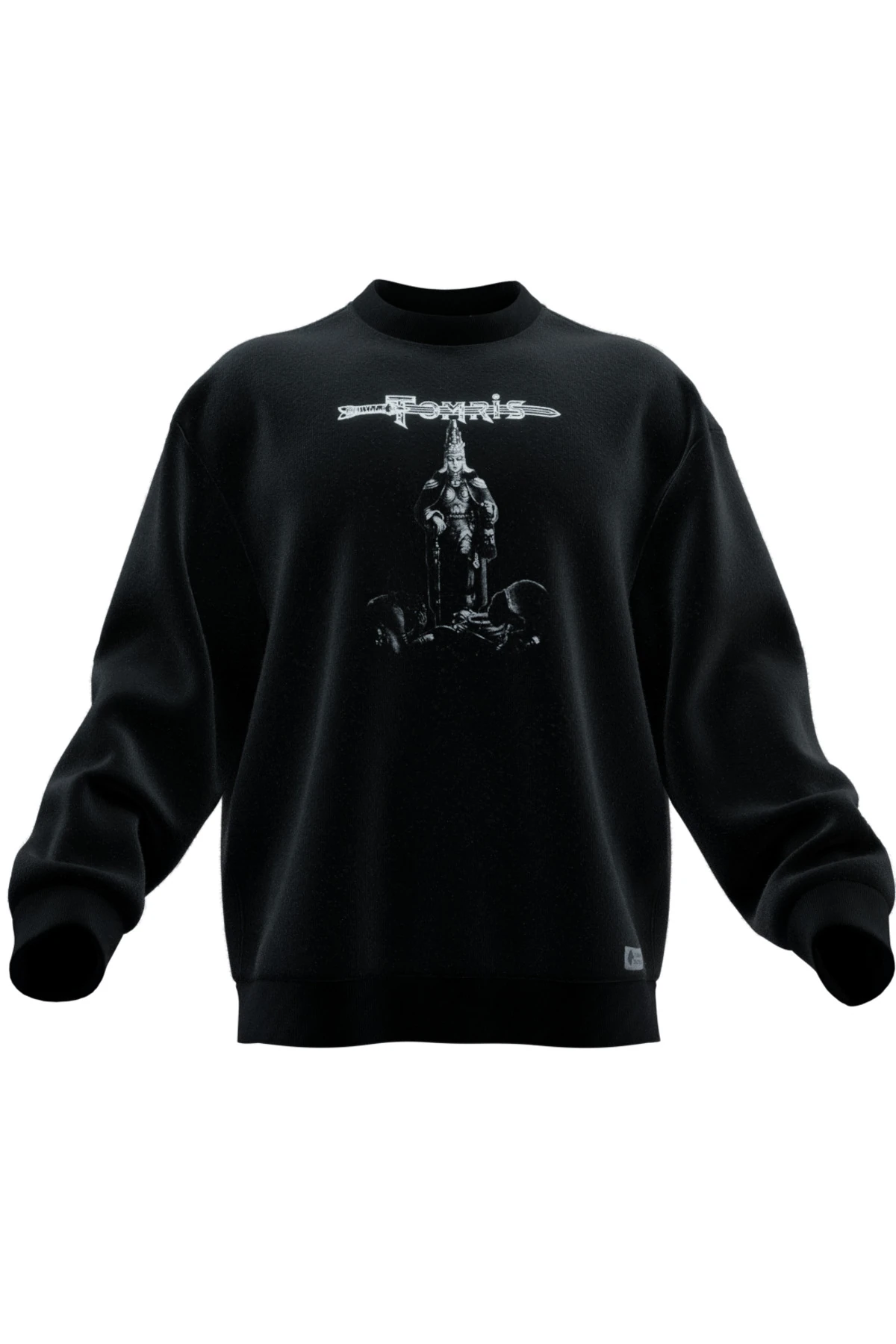 TOMRİS HATUN BASKILI OVERSIZE SWEATSHIRT (UNISEX)