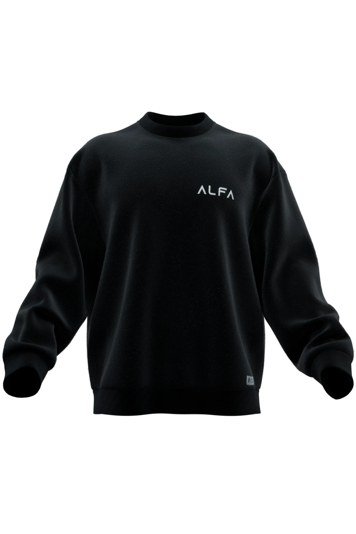 ALFA KURT BASKILI OVERSIZE SWEATSHIRT (UNISEX)