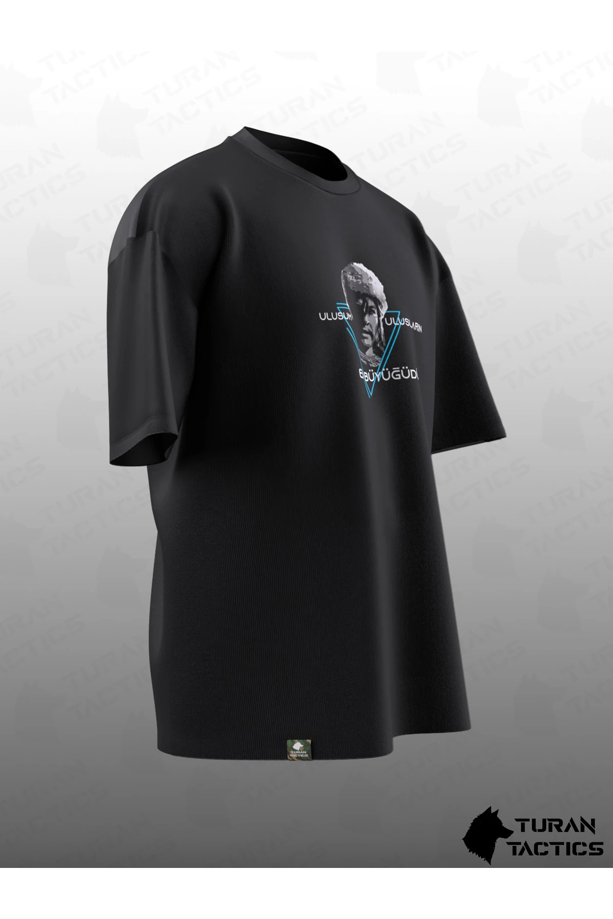 TARKAN TASARIMLI OVERSIZE UNISEX T-SHIRT