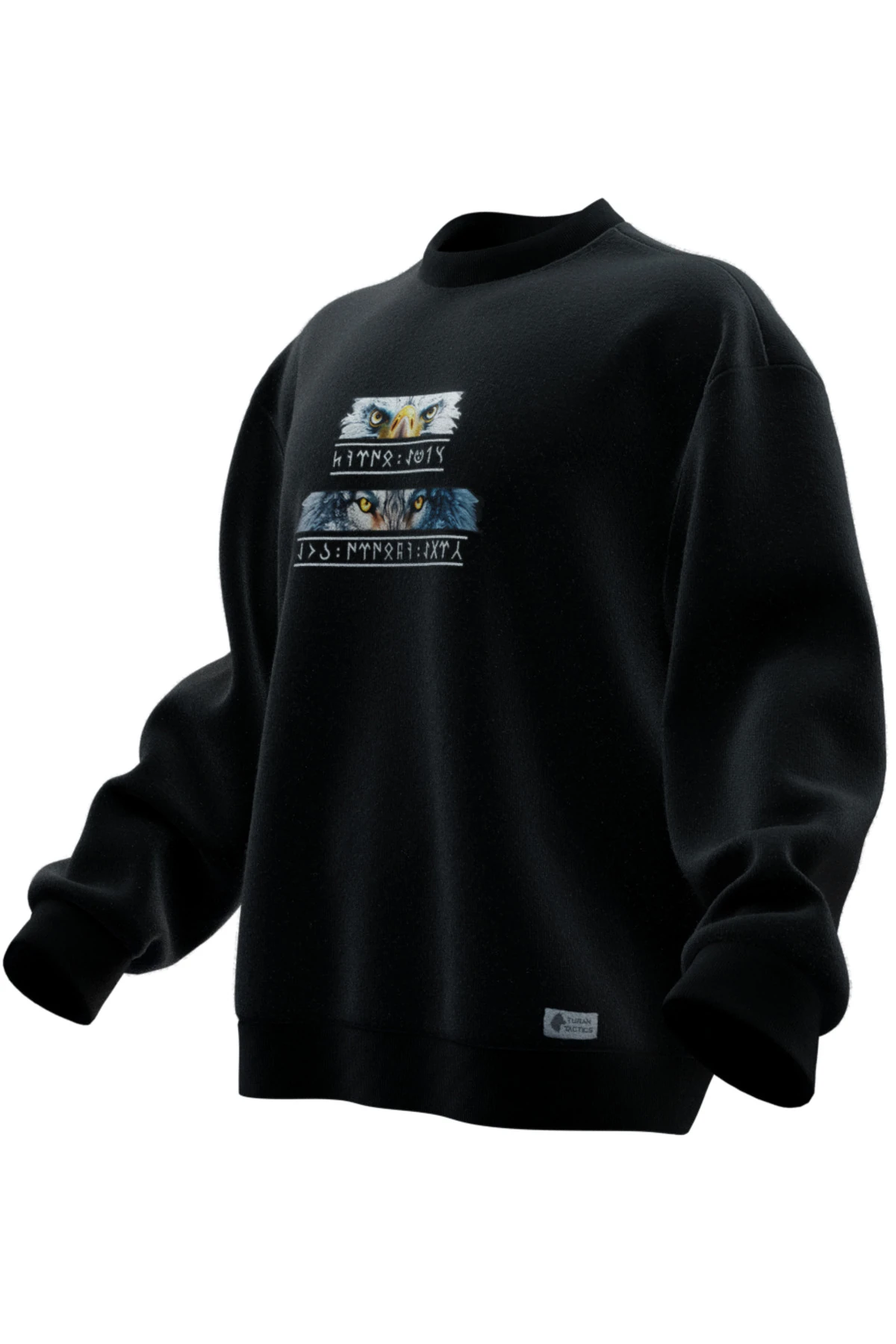 KURT&KARTAL BASKILI OVERSIZE SWEATSHIRT (UNISEX)