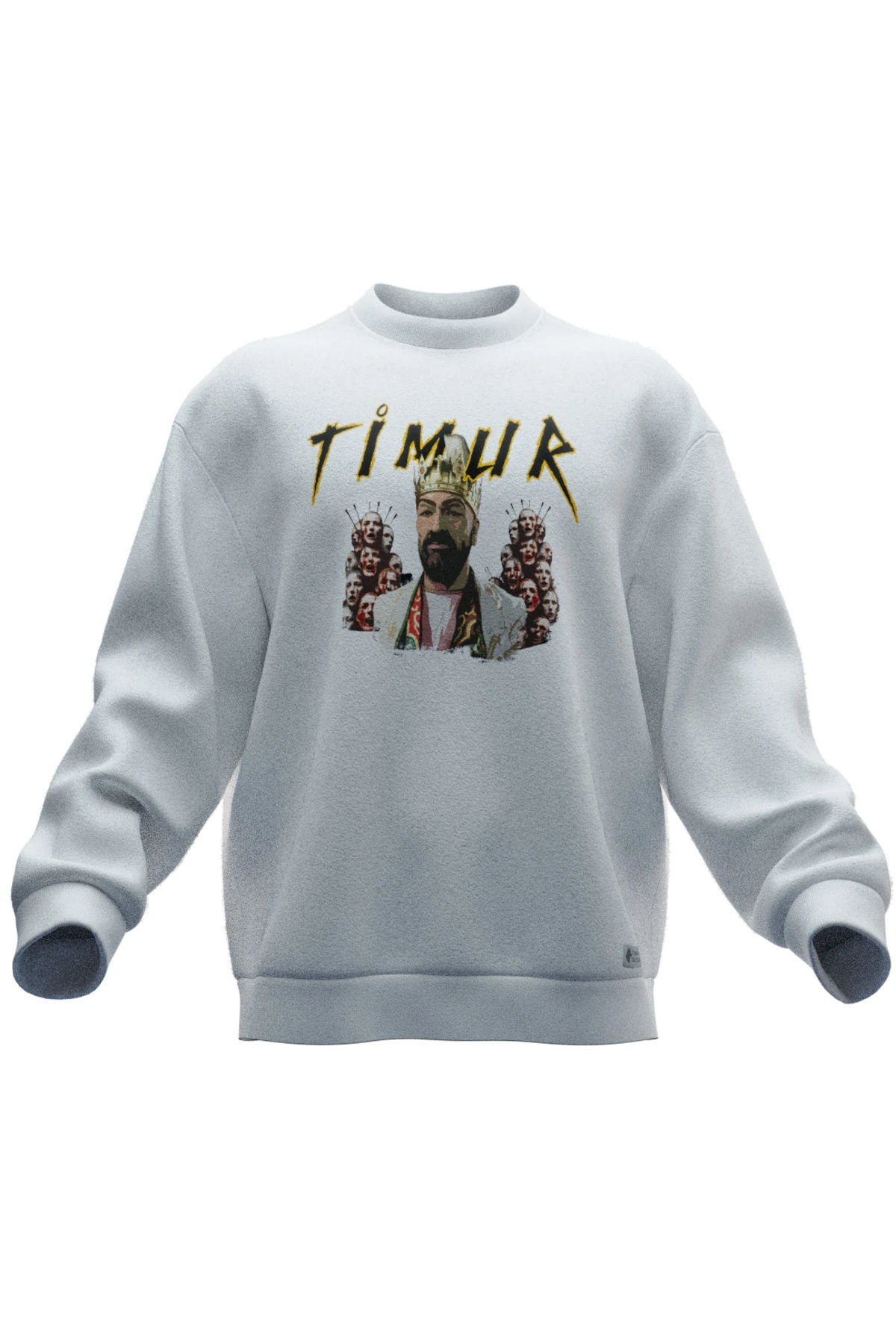 Emir Timur Tasarımlı Rahat Kalıp Unisex Sweatshirt