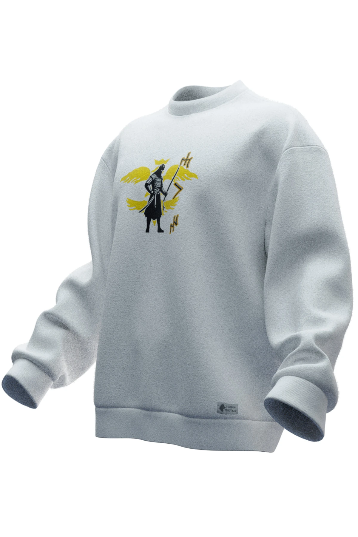 Hun Tasarımlı Rahat Kalıp Unisex Sweatshirt