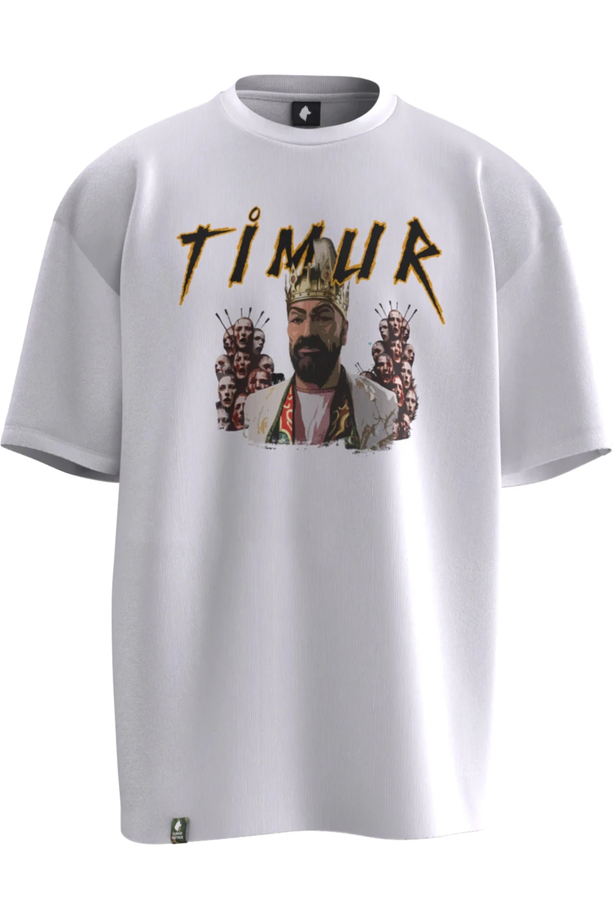 TİMUR TASARIMLI OVERSIZE UNISEX T-SHIRT