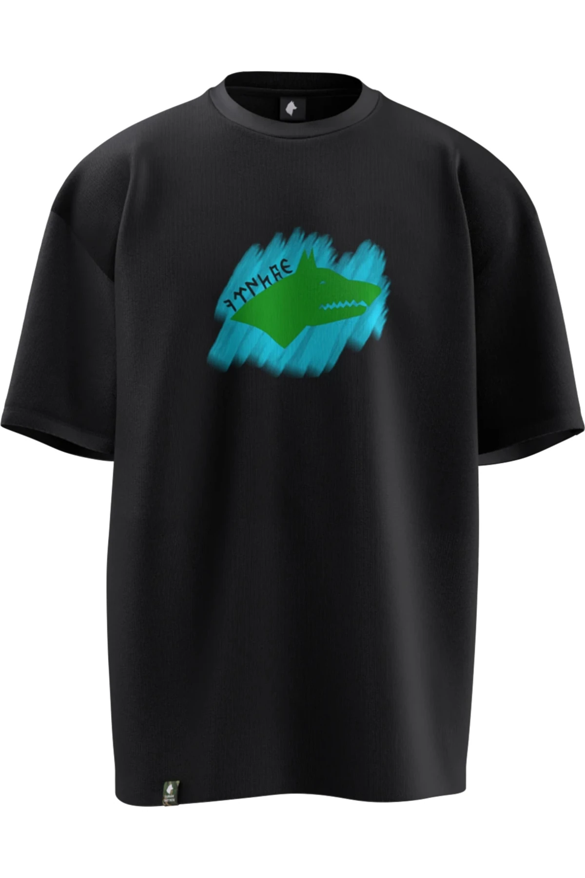 GÖKTÜRK v2 Tasarımlı Oversıze Unısex T-shırt