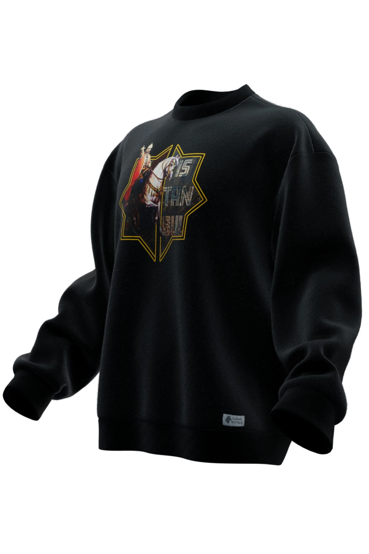 Fatih Sultan Mehmed Tasarımlı Rahat Kalıp Unisex Sweatshirt