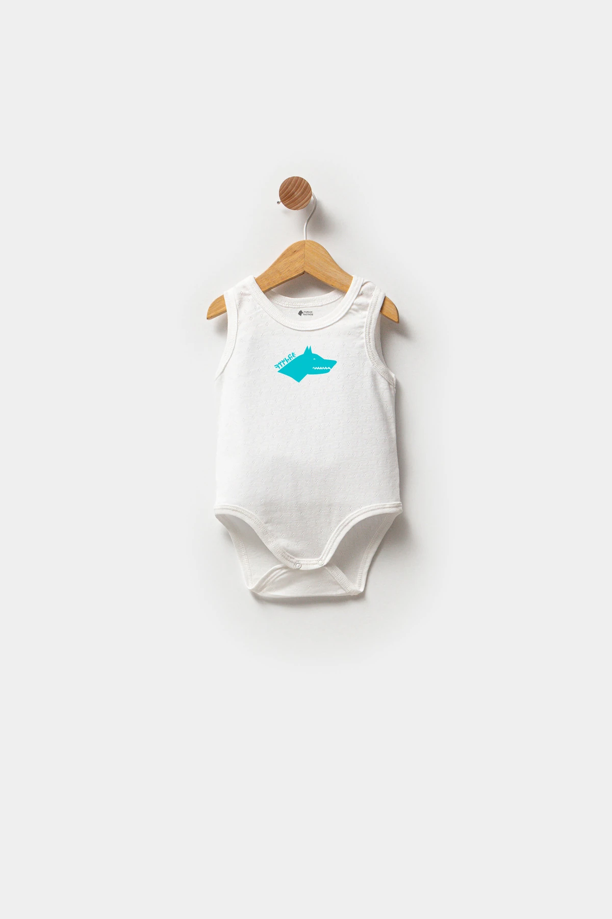 Göktürk Tasarımlı %100 Pamuklu Bebek Body