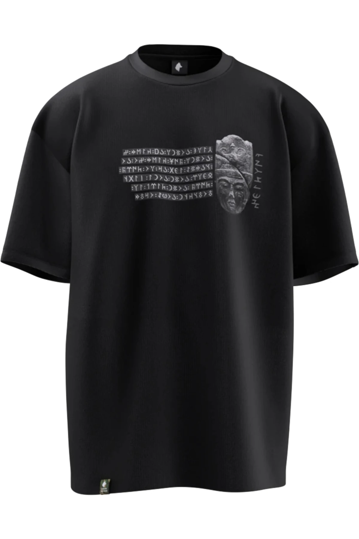 KÜLTEGİN Tasarımlı Oversıze Unısex T-shırt