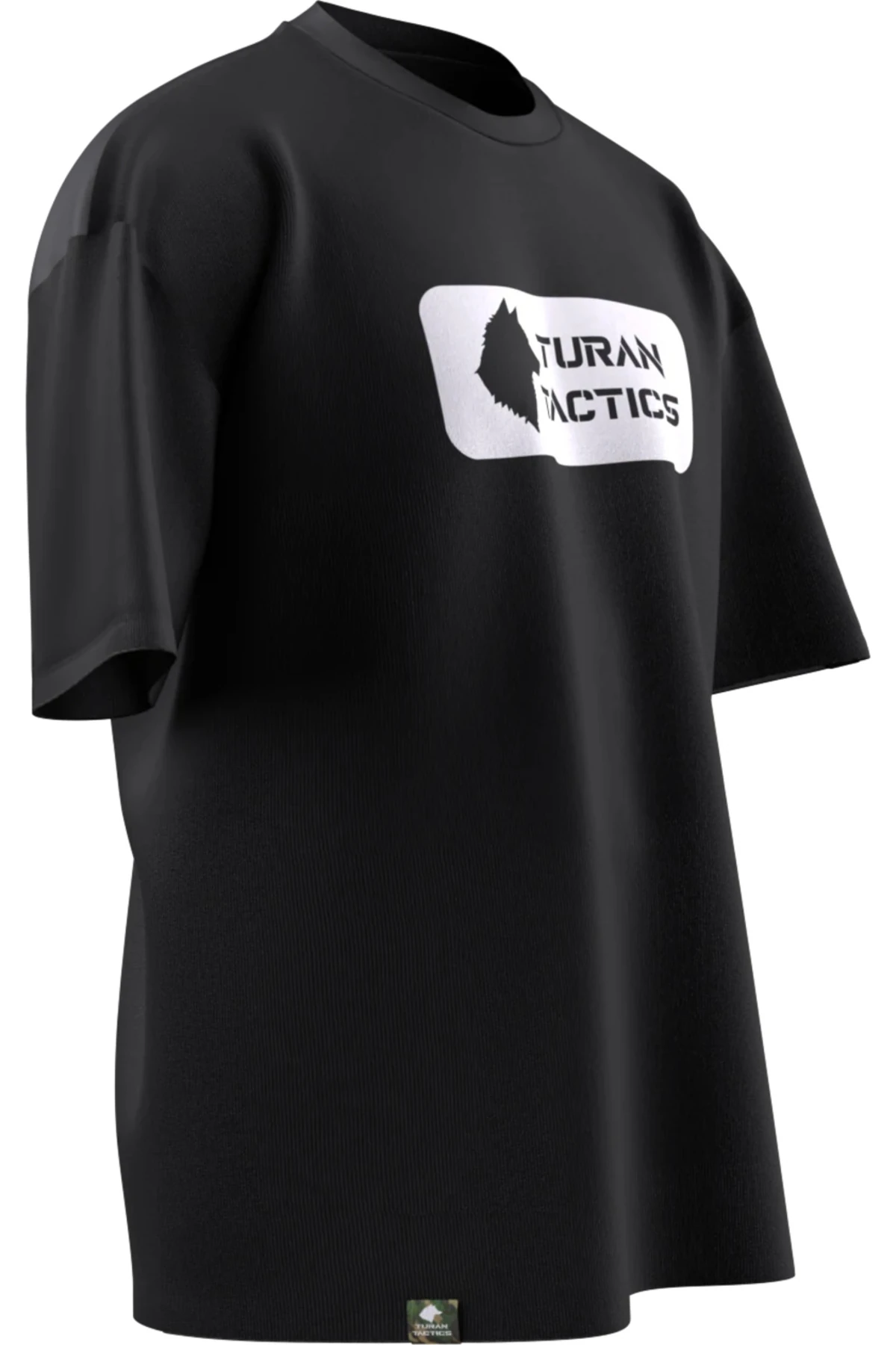 TURAN TACTICS TASARIMLI OVERSIZE UNISEX T-SHIRT