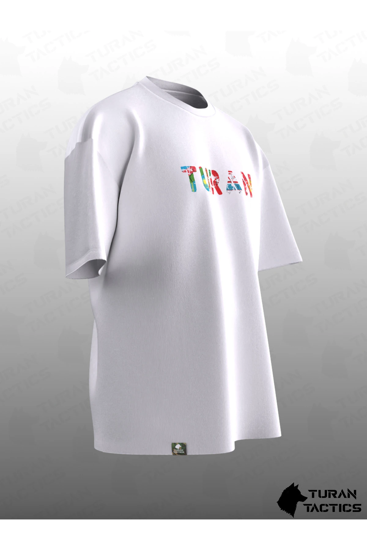TURAN v2 TASARIMLI OVERSIZE UNISEX T-SHIRT