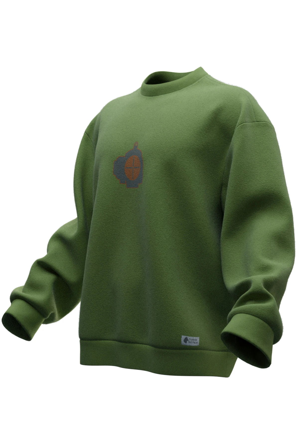 Güvende Kal Tasarımlı Rahat Kalıp Unisex Sweatshirt