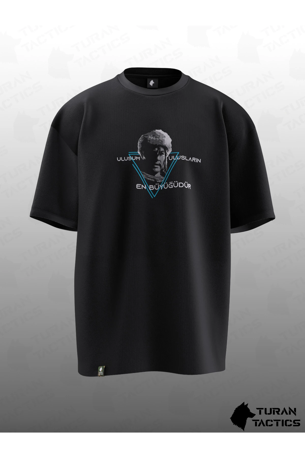 TARKAN TASARIMLI OVERSIZE UNISEX T-SHIRT