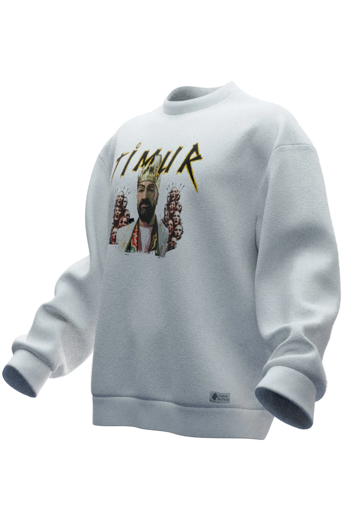 Emir Timur Tasarımlı Rahat Kalıp Unisex Sweatshirt
