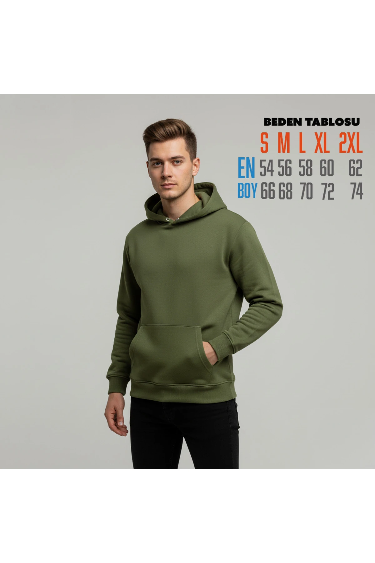 TTT GÖKBÖRÜ BASKILI OVERSIZE HOODIE (UNISEX)