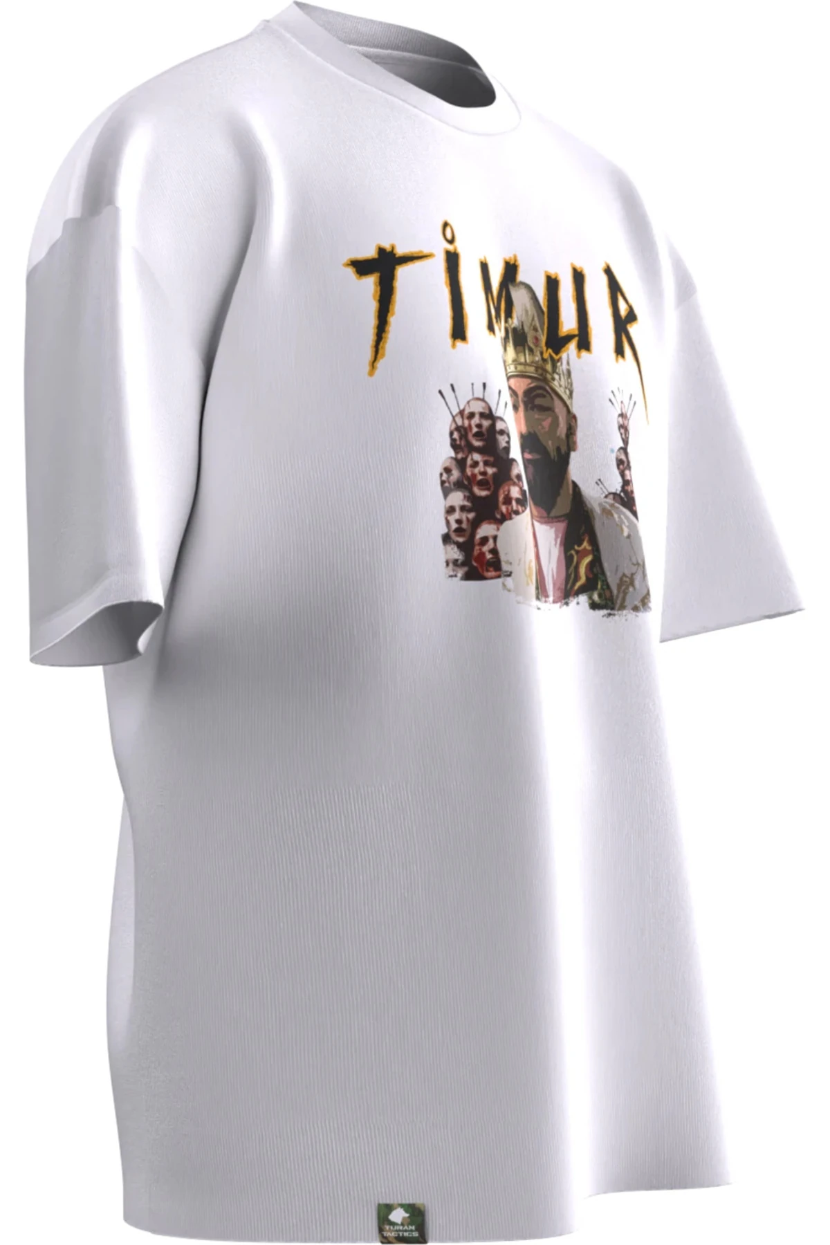 TİMUR TASARIMLI OVERSIZE UNISEX T-SHIRT
