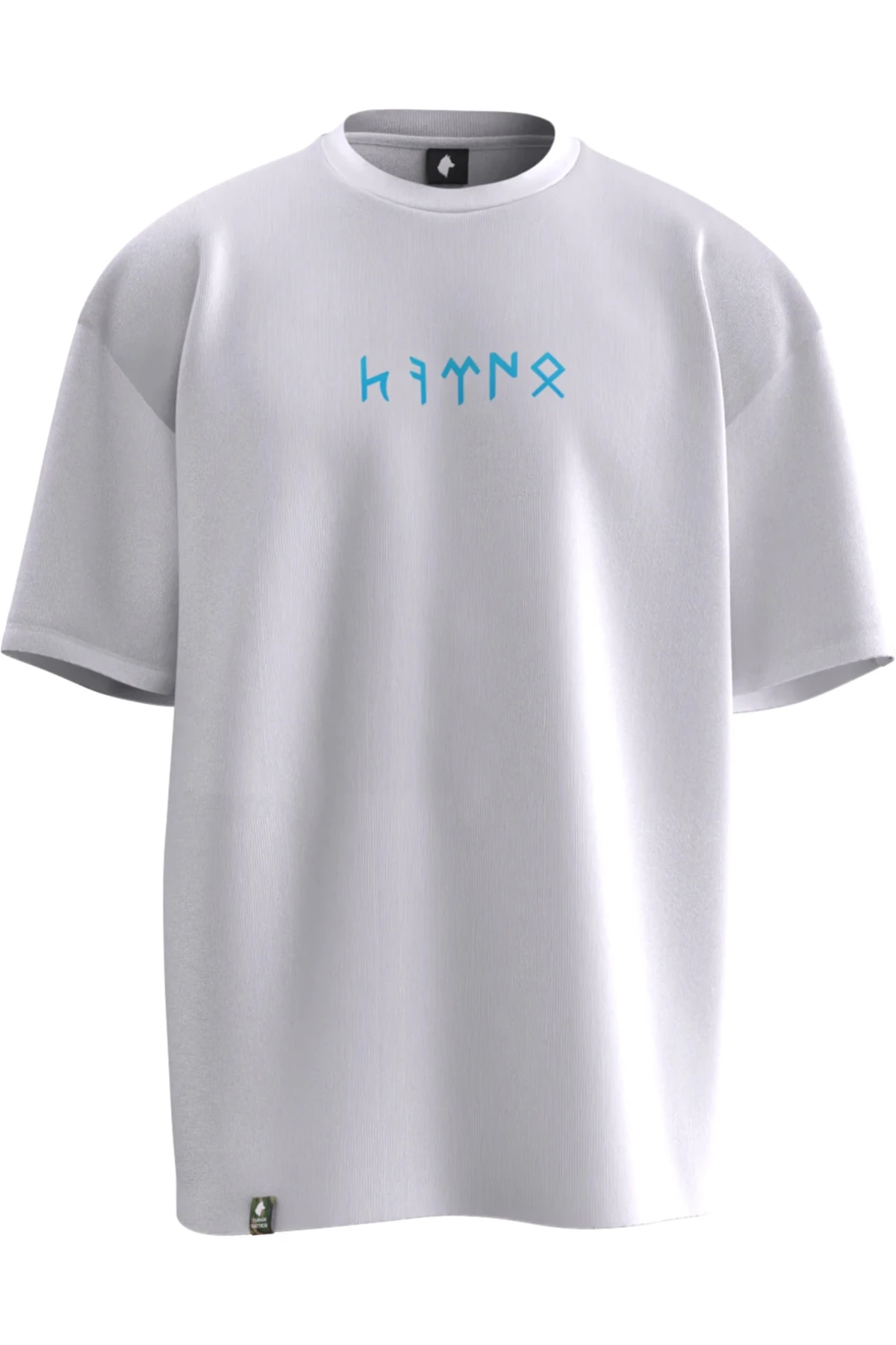 BÜRKÜT (NEON KARTAL) Tasarımlı Oversıze Unısex T-shırt