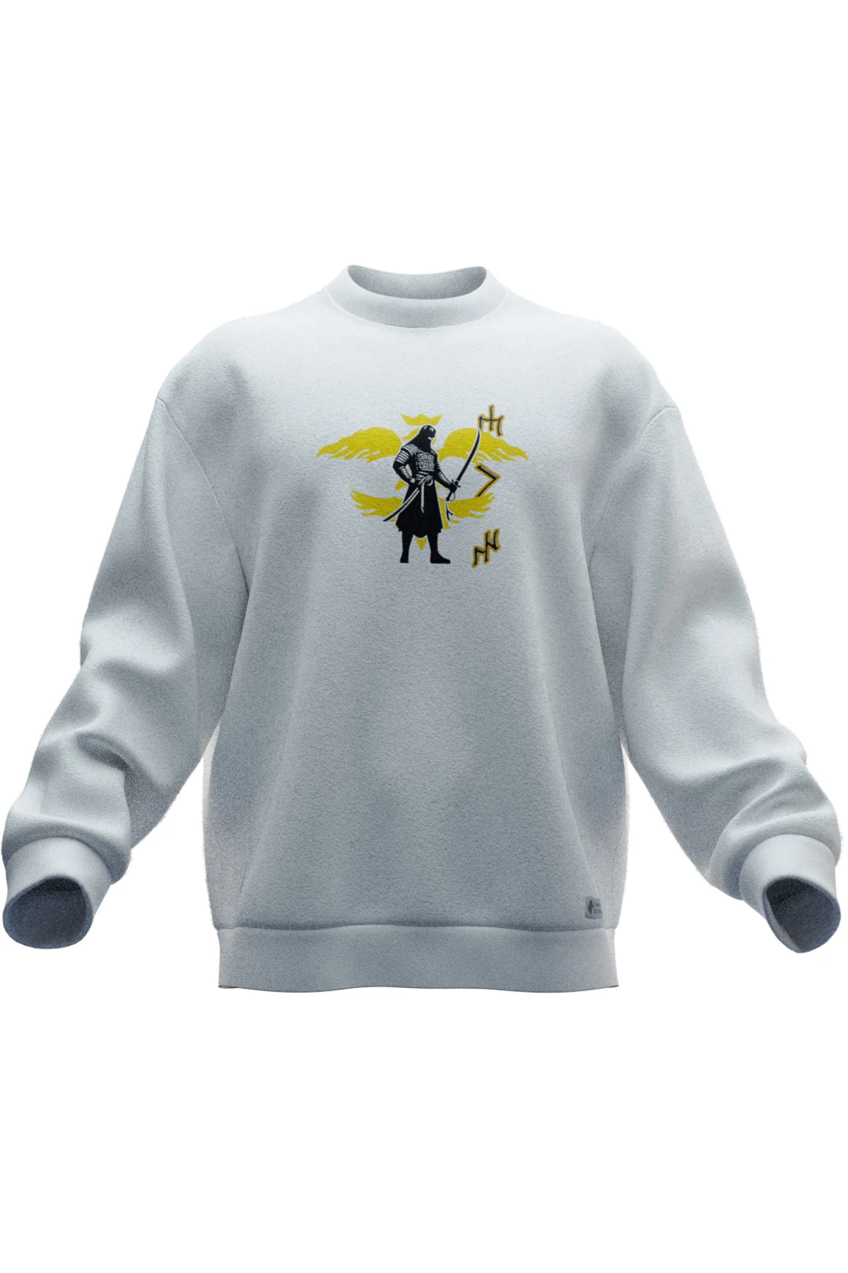 Hun Tasarımlı Rahat Kalıp Unisex Sweatshirt
