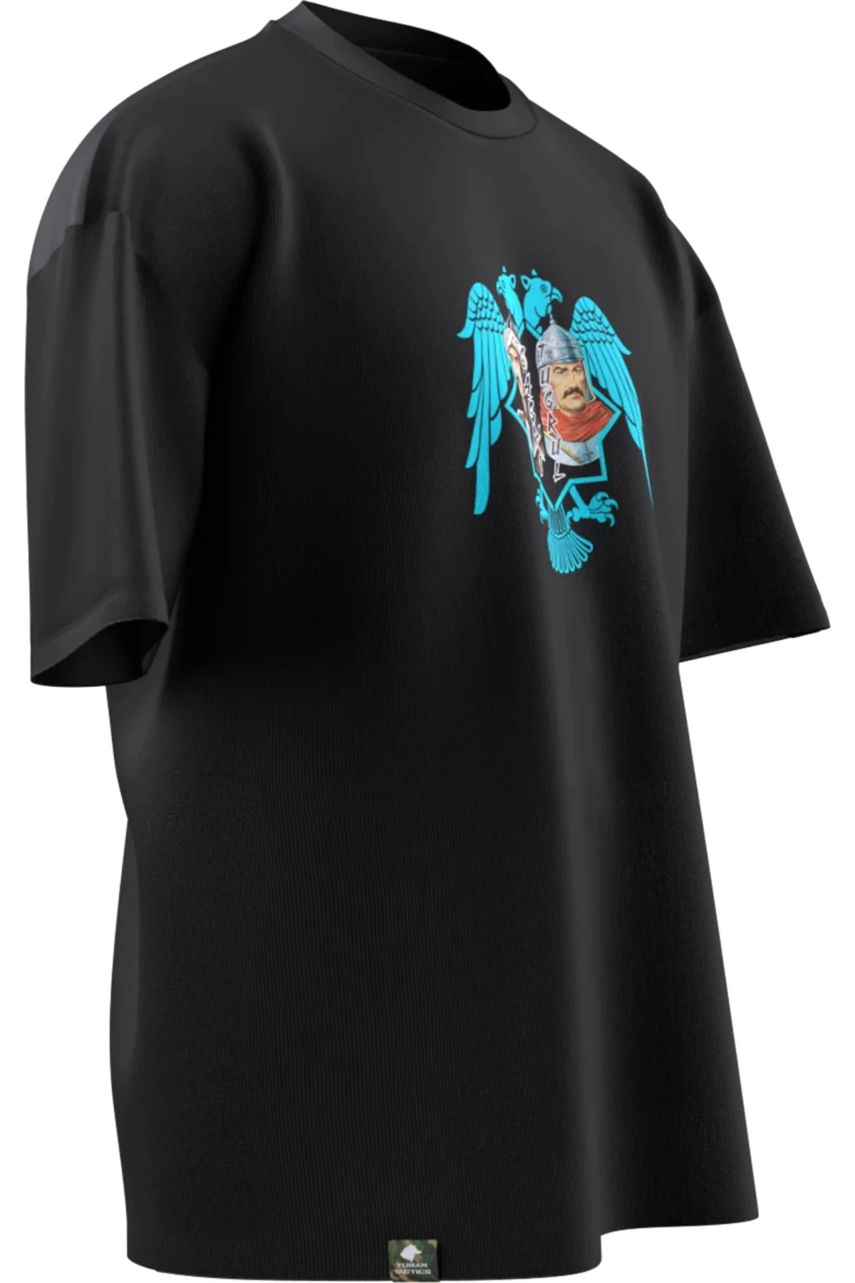 TUĞRUL & ÇAĞRI BEY v2 TASARIMLI OVERSIZE UNISEX T-SHIRT