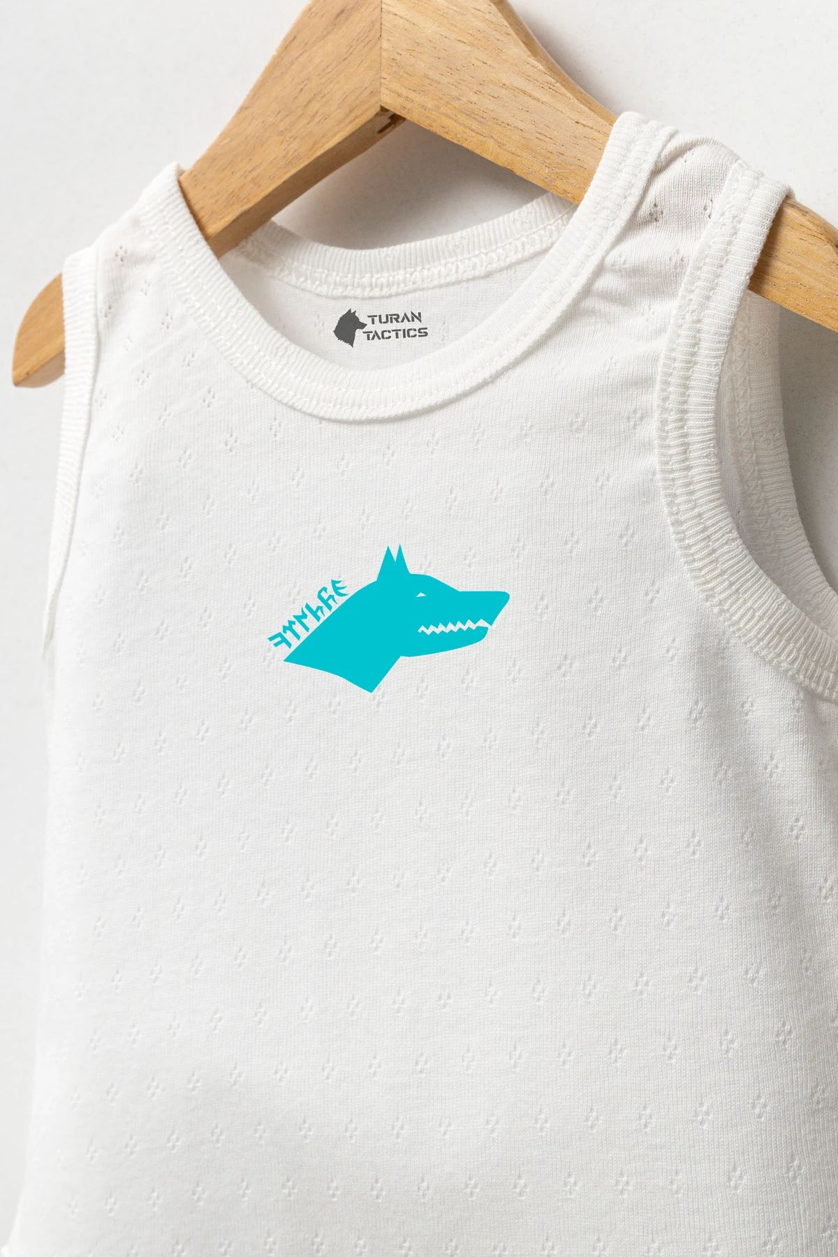 Göktürk Tasarımlı %100 Pamuklu Bebek Body