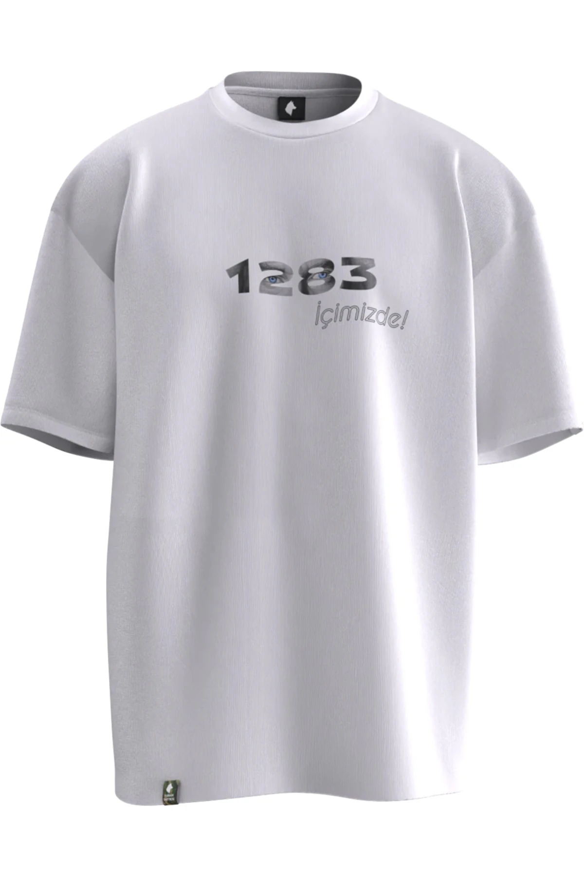 1283 İÇİMİZDE TASARIMLI OVERSIZE UNISEX T-SHIRT