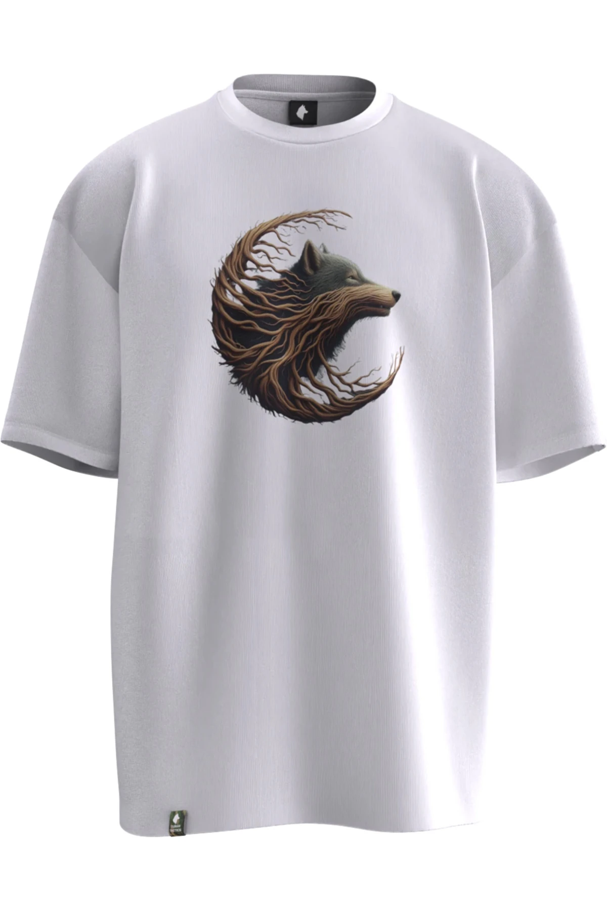 BOZKURT v3 TASARIMLI OVERSIZE UNISEX T-SHIRT