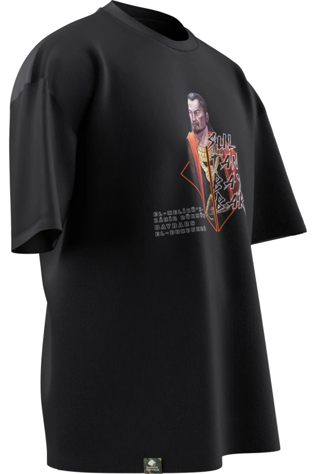 BAYBARS TASARIMLI OVERSIZE UNISEX T-SHIRT