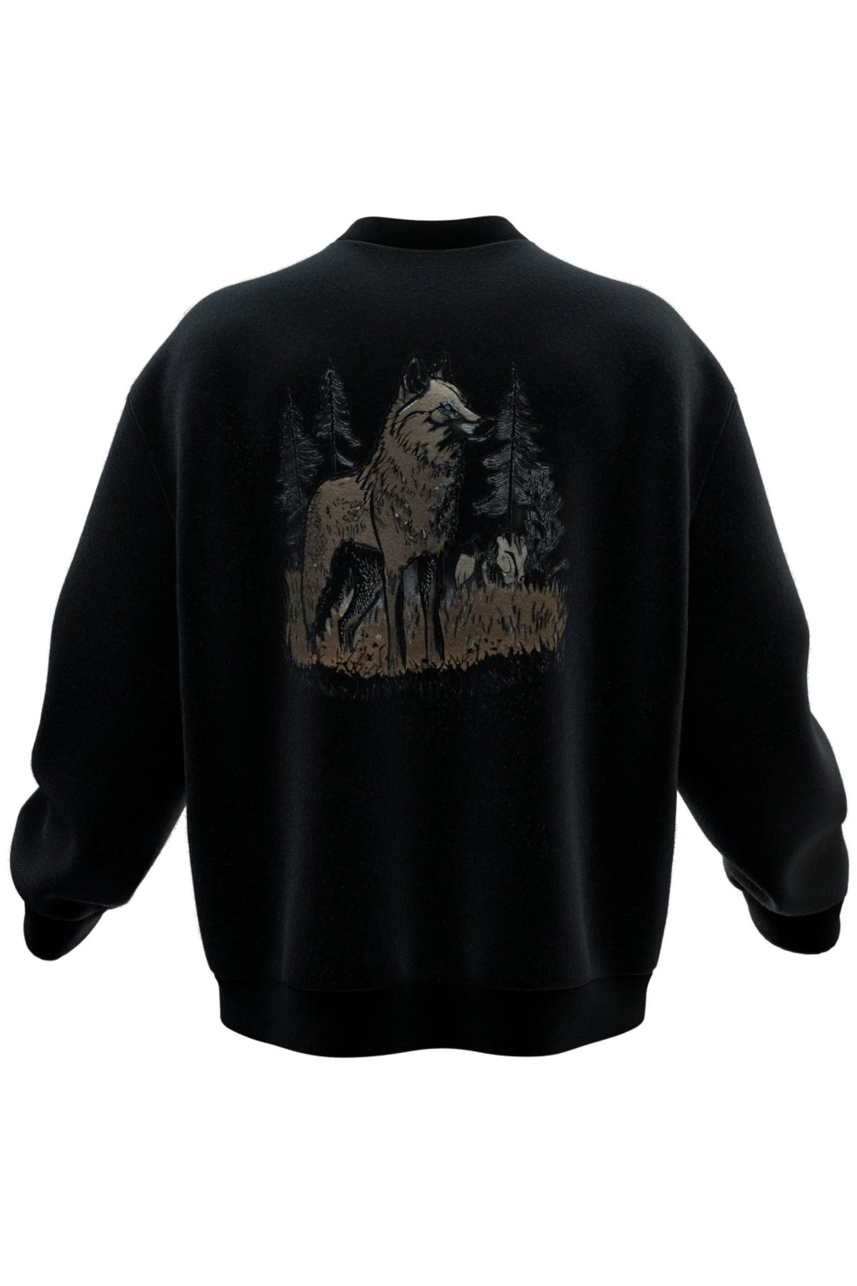 ALFA KURT BASKILI OVERSIZE SWEATSHIRT (UNISEX)