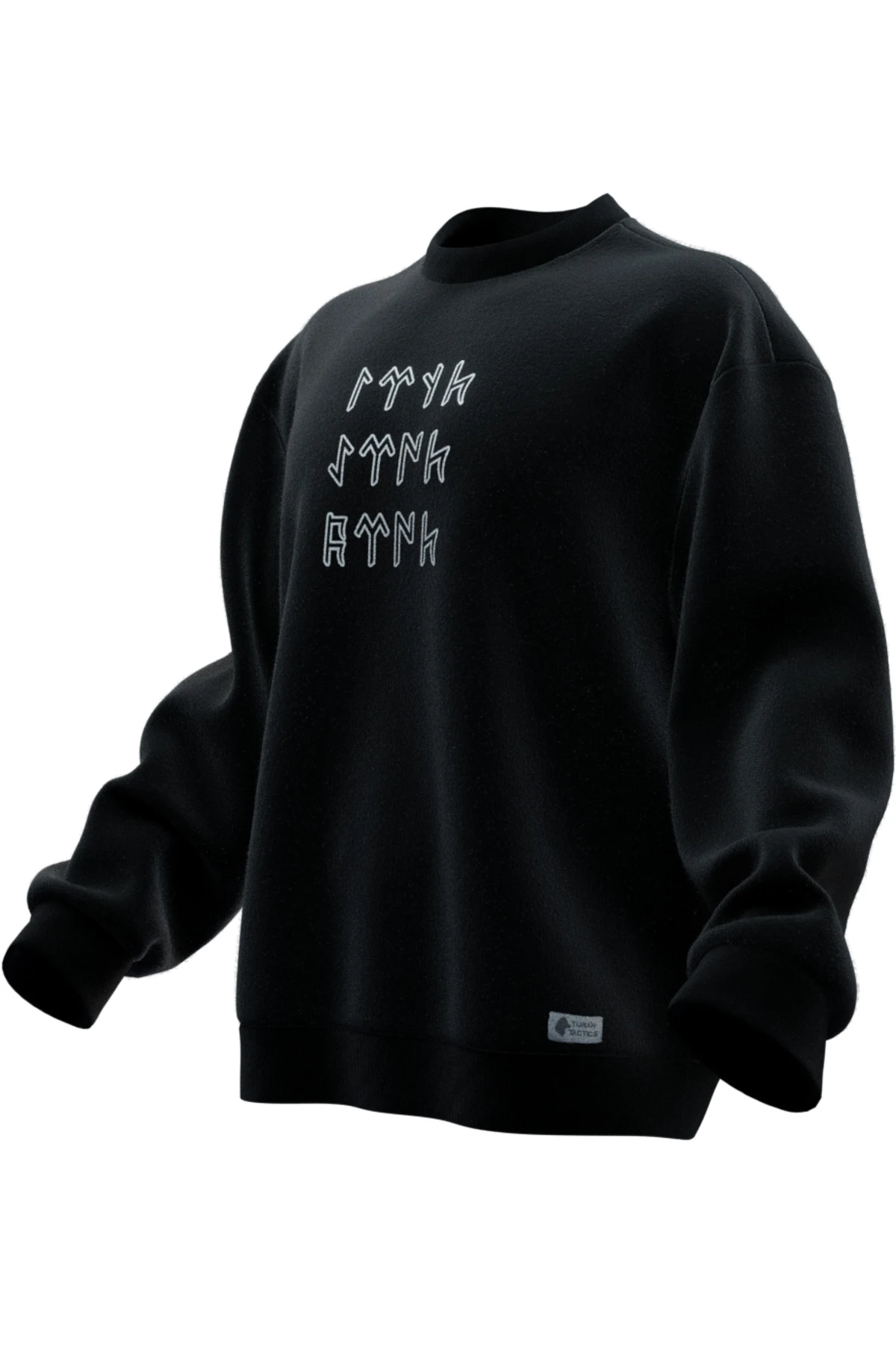 BAĞATIR SAVAŞÇI BASKILI OVERSIZE SWEATSHIRT (UNISEX)