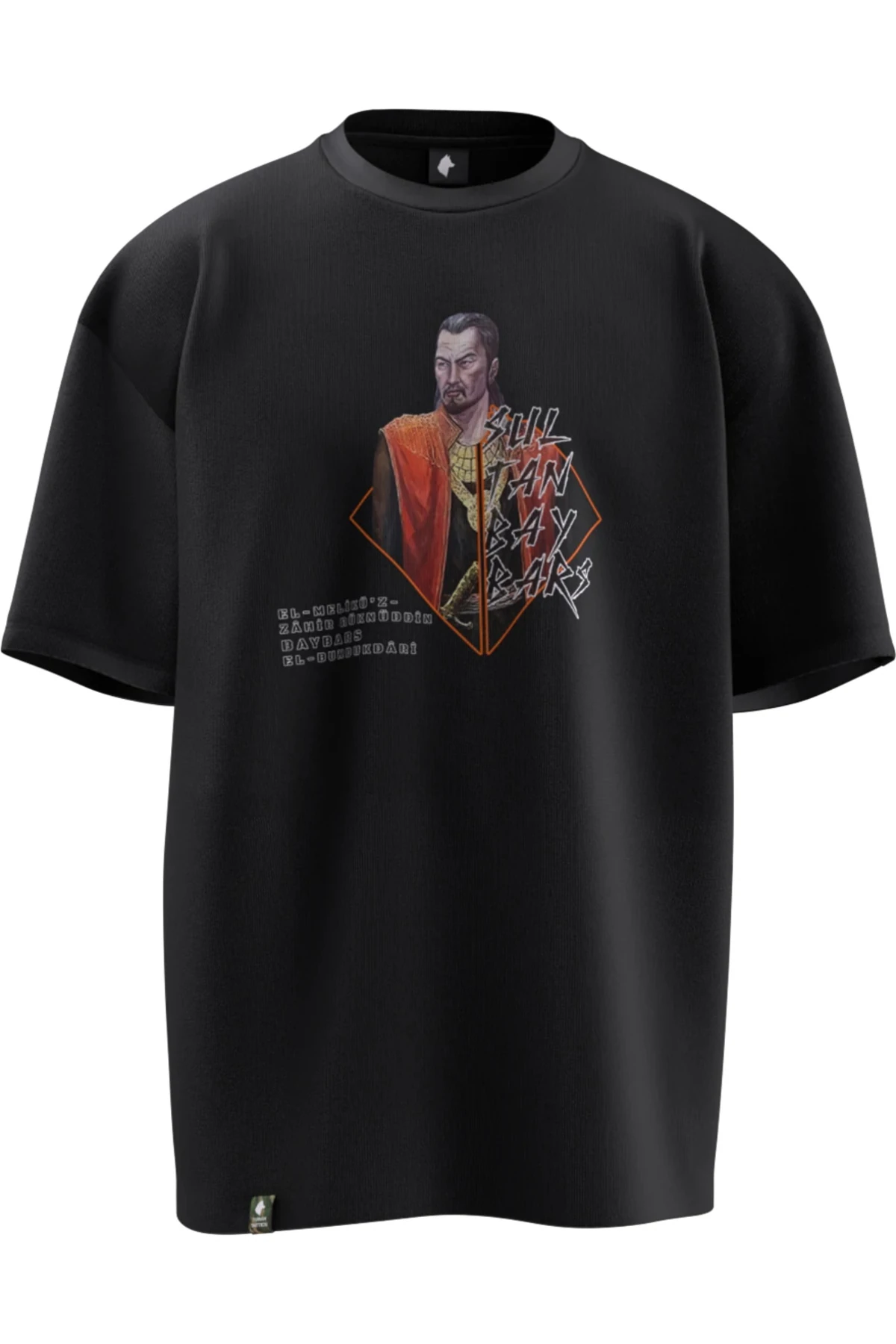 BAYBARS TASARIMLI OVERSIZE UNISEX T-SHIRT