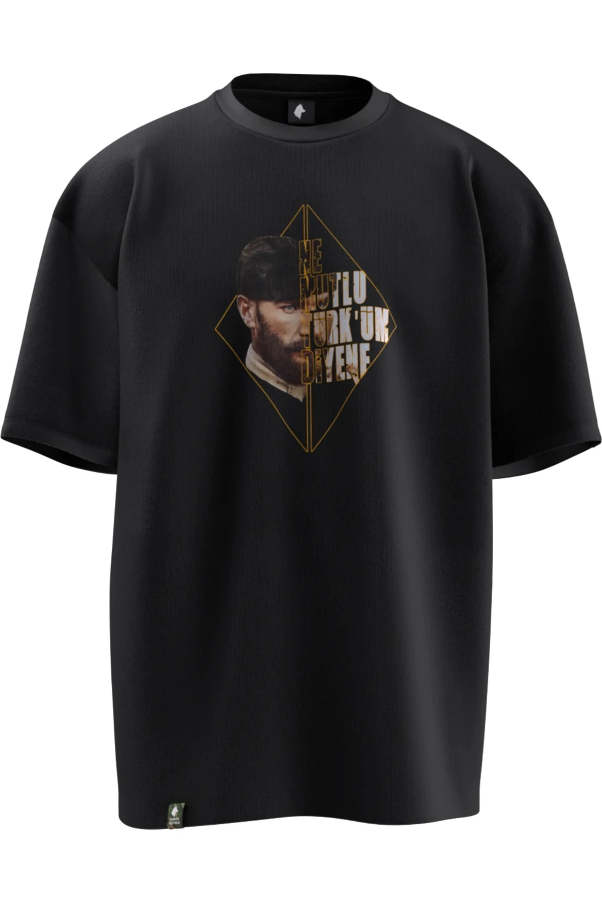 ATATÜRK TASARIMLI OVERSIZE UNISEX T-SHIRT