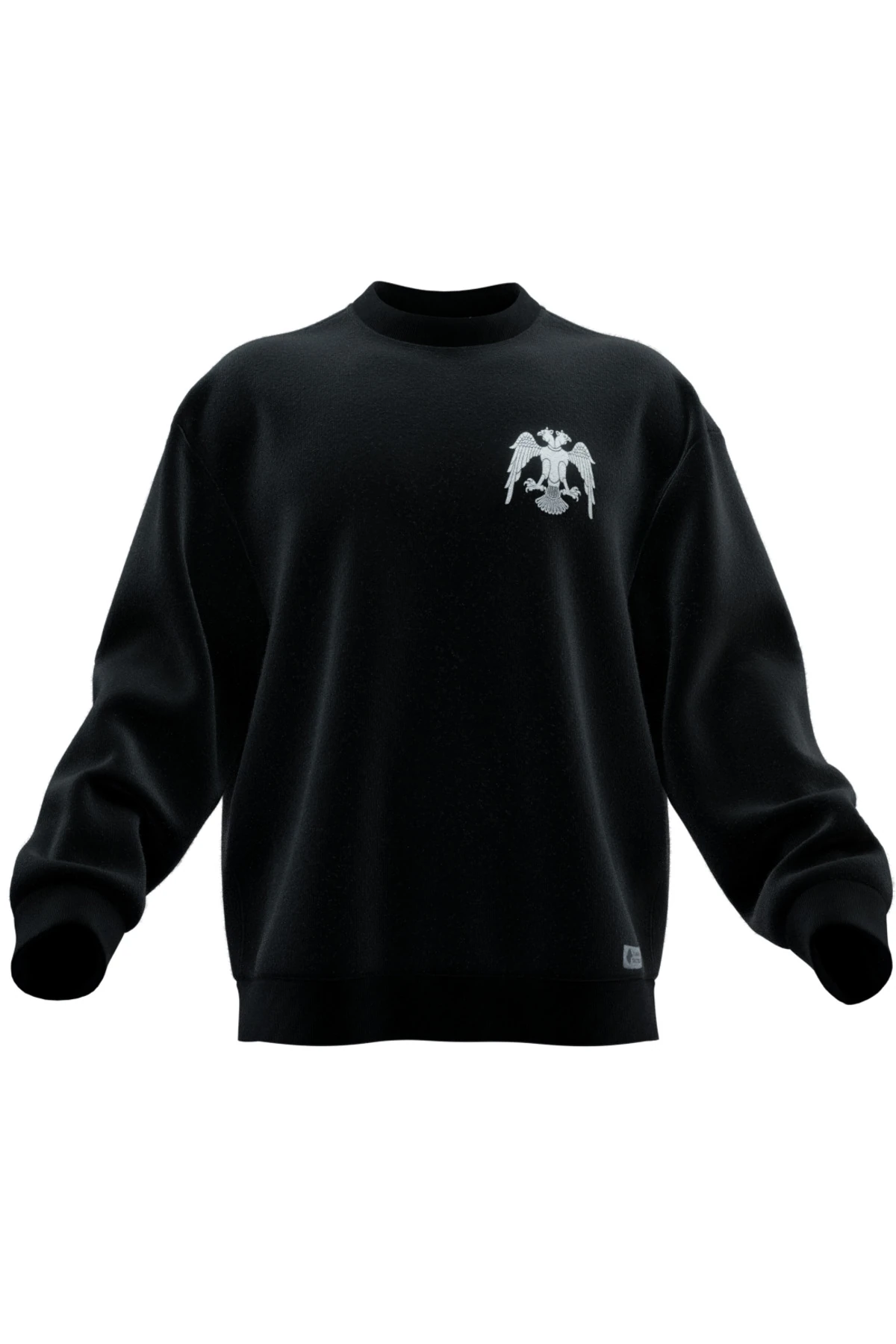 SELÇUKLU KARTALI BASKILI OVERSIZE SWEATSHIRT (UNISEX)