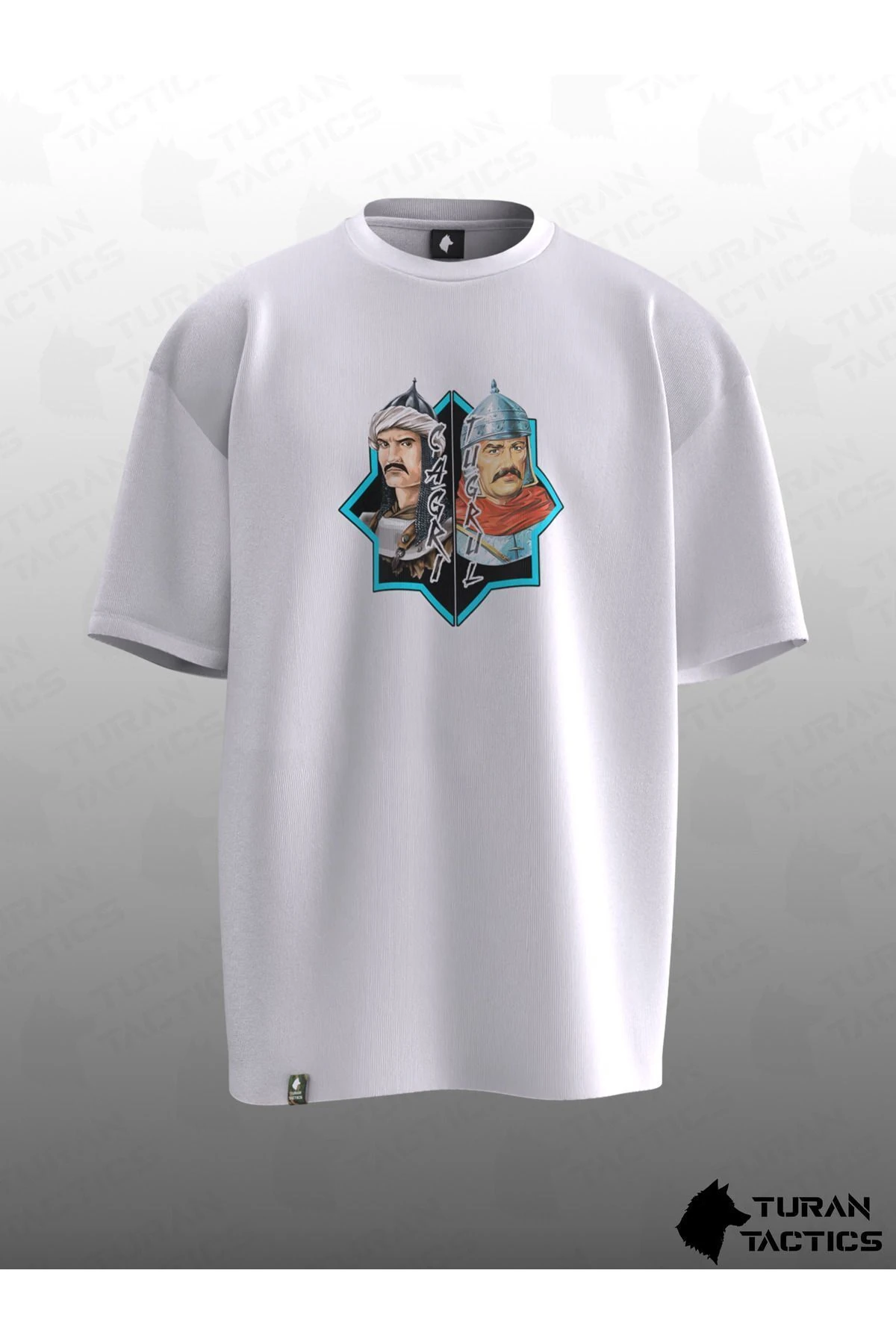 ÇAĞRI & TUĞRUL BEY TASARIMLI OVERSIZE UNISEX T-SHIRT