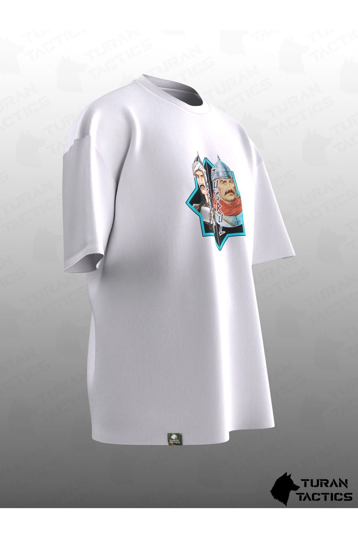 ÇAĞRI & TUĞRUL BEY TASARIMLI OVERSIZE UNISEX T-SHIRT