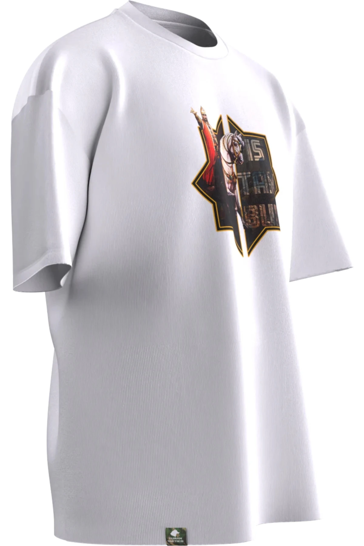 Fatih Sultan Mehmed Tasarımlı Oversıze Unısex T-shırt