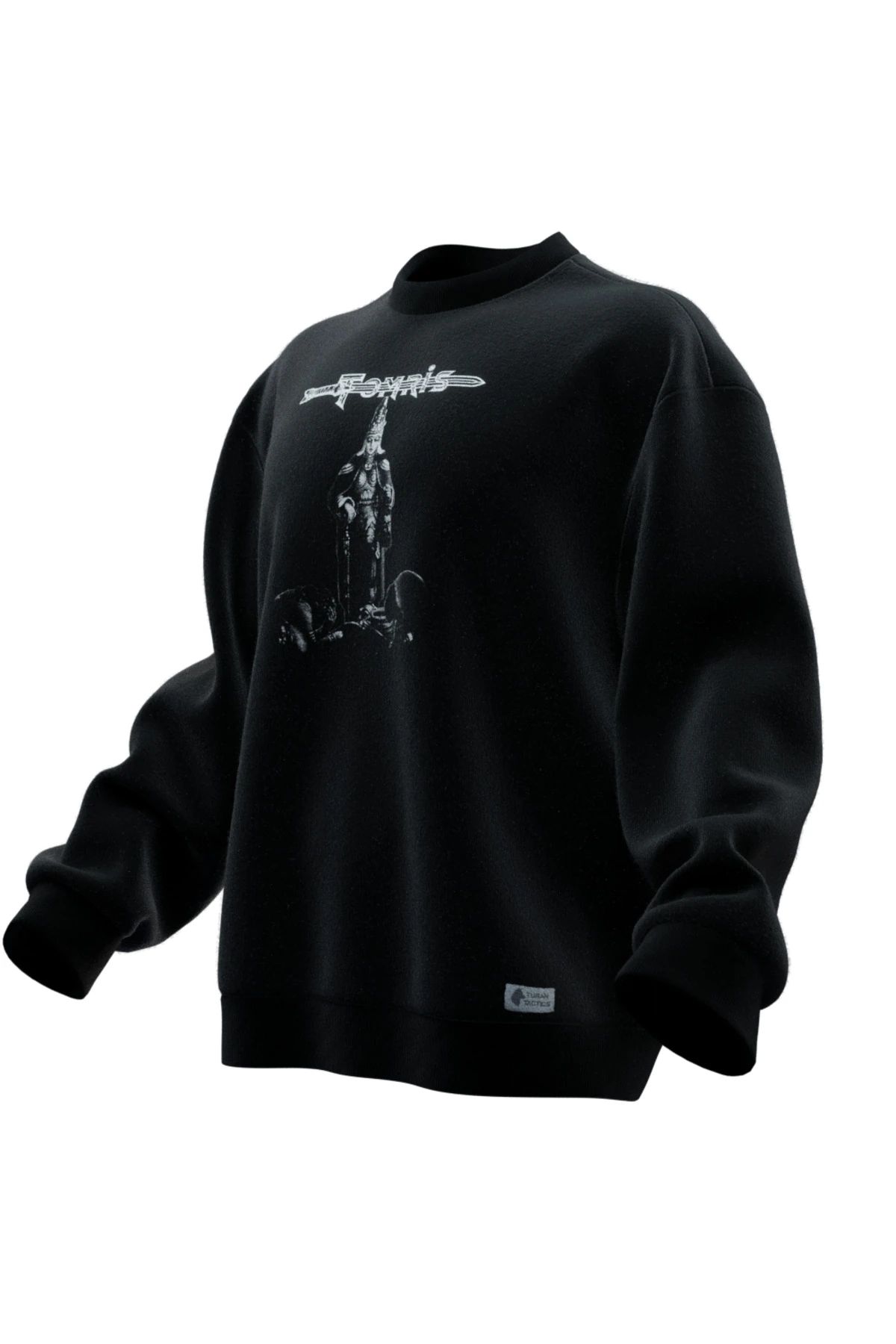 TOMRİS HATUN BASKILI OVERSIZE SWEATSHIRT (UNISEX)