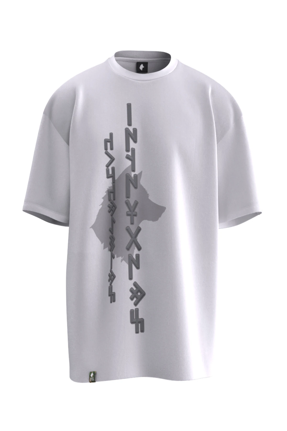 Korkmadık Savaştık v2 Tasarımlı Rahat Kalıp Beyaz T-shirt