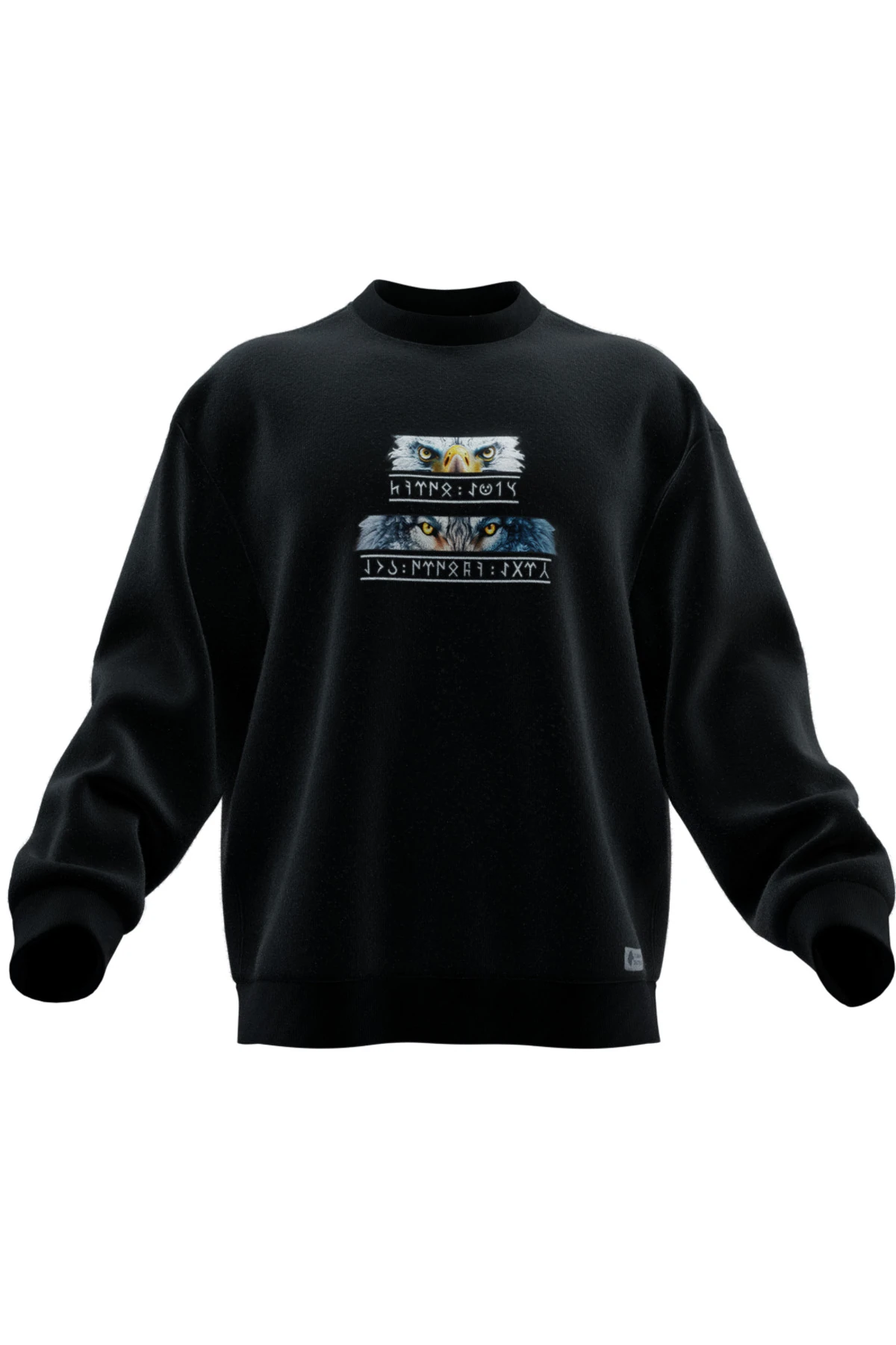 KURT&KARTAL BASKILI OVERSIZE SWEATSHIRT (UNISEX)