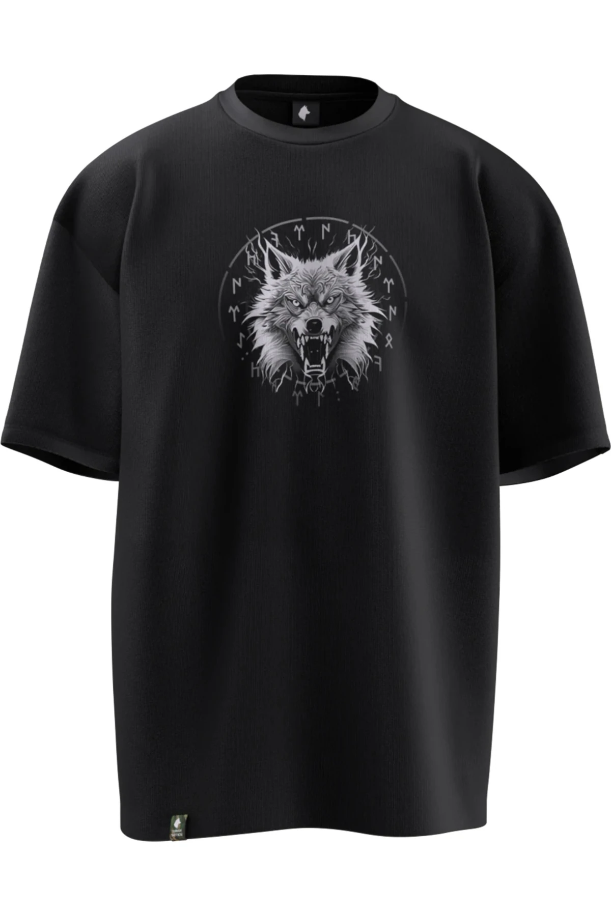 GÖKBÖRÜ Tasarımlı Oversıze Unısex T-shırt